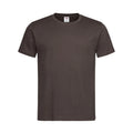 T-shirt manica corta marrone / XS - personalizzabile con logo