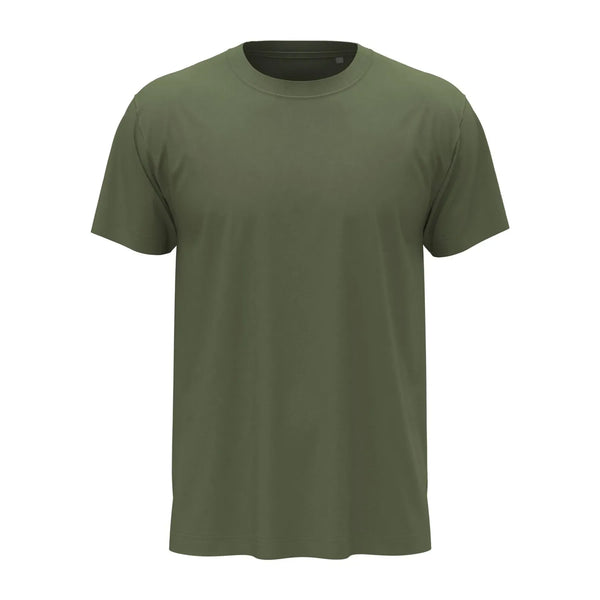 T-shirt manica corta military green / XS - personalizzabile con logo