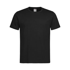 T-shirt manica corta nero / XS - personalizzabile con logo