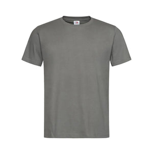 T-shirt manica corta real grey / XS - personalizzabile con logo