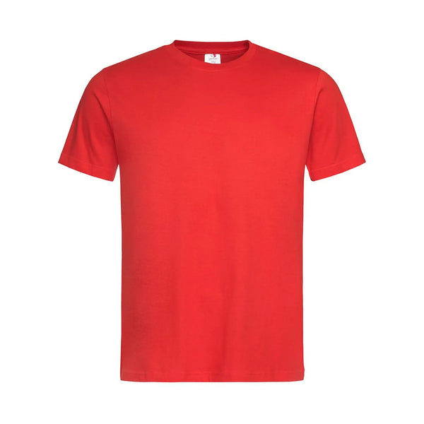 T-shirt manica corta scarlet red / XS - personalizzabile con logo