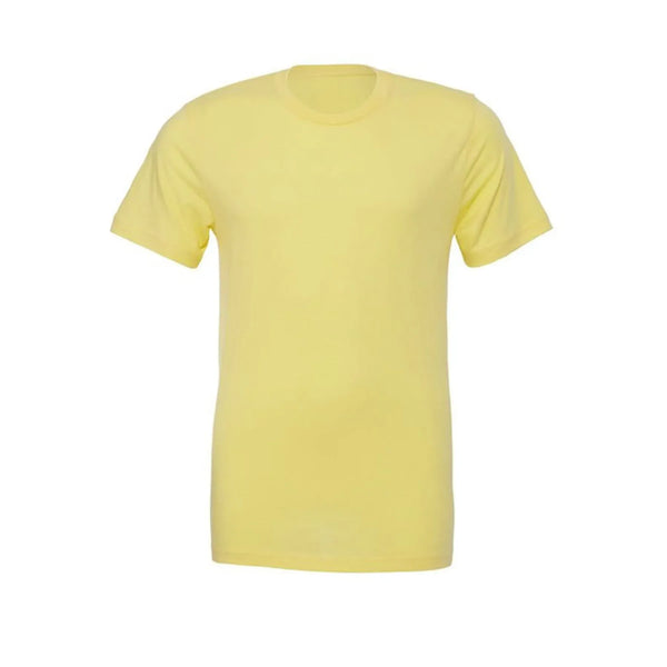 T-shirt Maniche Corte Unisex giallo / XS - personalizzabile con logo