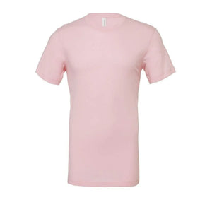 T-shirt Maniche Corte Unisex rosa / XS - personalizzabile con logo