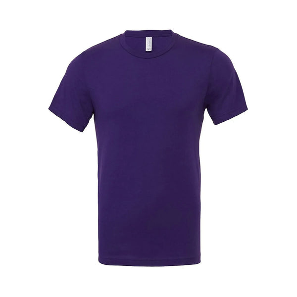 T-shirt Maniche Corte Unisex viola / S - personalizzabile con logo