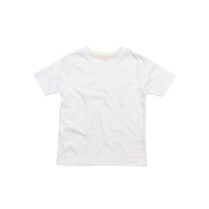 T-shirt Mantis Kids Supersoft T bianco / 12+ - personalizzabile con logo