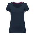T-shirt Megan Crew Neck blu / S - personalizzabile con logo