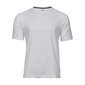 T-shirt Men' cooldry tee bianco / S - personalizzabile con logo