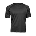 T-shirt Men' cooldry tee Black Melange / S - personalizzabile con logo