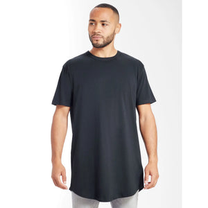 T-shirt Men' Organic Longer Length T - personalizzabile con logo