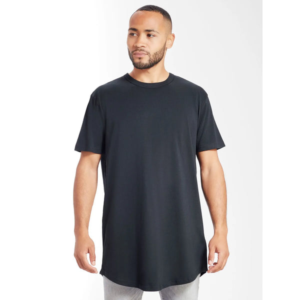 T-shirt Men' Organic Longer Length T - personalizzabile con logo