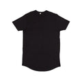 T-shirt Men' Organic Longer Length T nero / S - personalizzabile con logo
