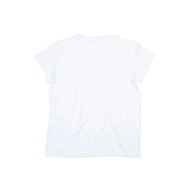 T-shirt Men' Organic Roll Sleeve T bianco / S - personalizzabile con logo