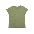 T-shirt Men' Organic Roll Sleeve T verde / S - personalizzabile con logo