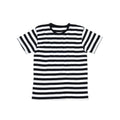 T-shirt Men' Stripy T nero / S - personalizzabile con logo