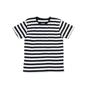 T-shirt Men' Stripy T nero / S - personalizzabile con logo