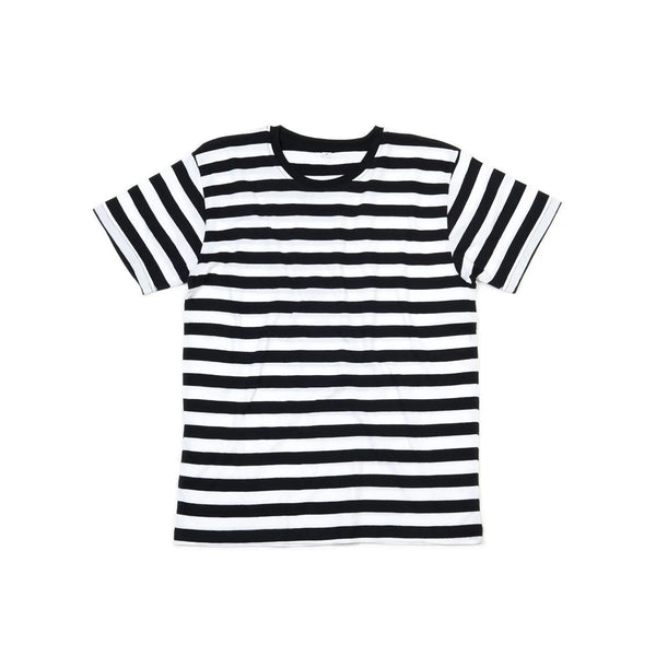 T-shirt Men' Stripy T nero / S - personalizzabile con logo