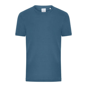 T-shirt Mens 1:1 Rib azzurro / S - personalizzabile con logo