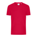 T-shirt Mens 1:1 Rib rosso / S - personalizzabile con logo