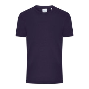 T-shirt Mens 1:1 Rib viola / S - personalizzabile con logo
