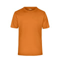 T-shirt Mens Active-t arancione / S - personalizzabile con logo