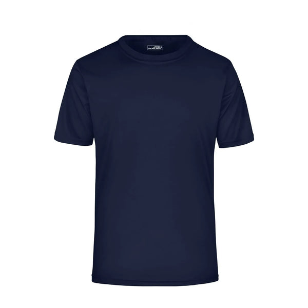 T-shirt Mens Active-t blu / S - personalizzabile con logo