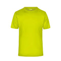T-shirt Mens Active-t giallo / S - personalizzabile con logo