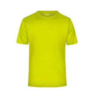T-shirt Mens Active-t giallo / S - personalizzabile con logo