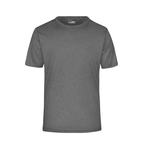 T-shirt Mens Active-t grigio / S - personalizzabile con logo