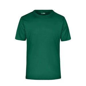 T-shirt Mens Active-t verde / S - personalizzabile con logo
