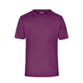 T-shirt Mens Active-t viola / S - personalizzabile con logo