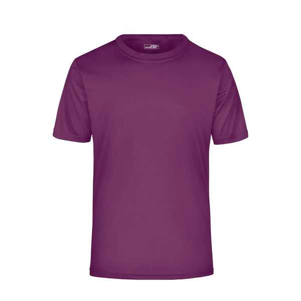 T-shirt Mens Active-t viola / S - personalizzabile con logo