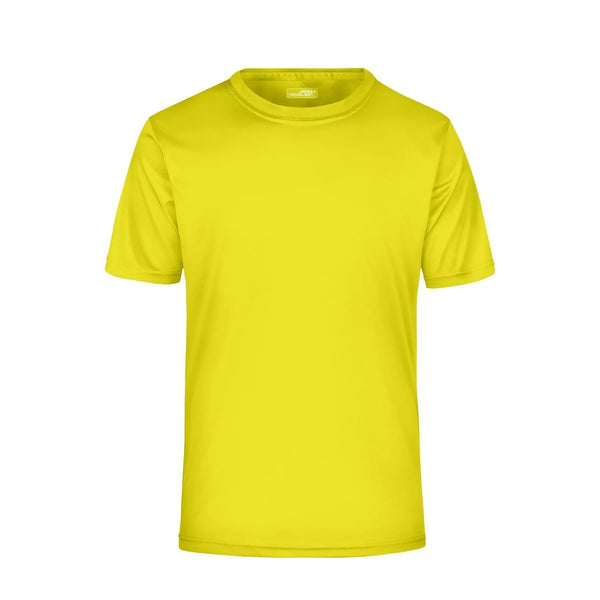 T-shirt Mens Active-t yellow / S - personalizzabile con logo