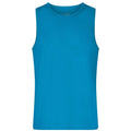 T-shirt Mens Active Tanktop azzurro / S - personalizzabile con logo