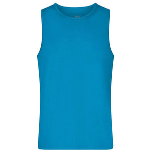 T-shirt Mens Active Tanktop azzurro / S - personalizzabile con logo