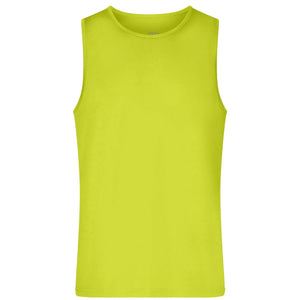 T-shirt Mens Active Tanktop giallo / S - personalizzabile con logo