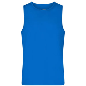 T-shirt Mens Active Tanktop royal / S - personalizzabile con logo