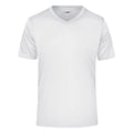 T-shirt Mens Active-v bianco / S - personalizzabile con logo