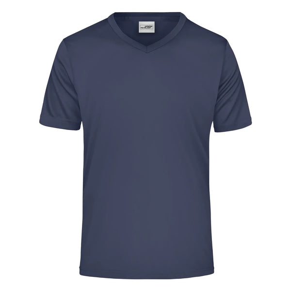 T-shirt Mens Active-v blu / S - personalizzabile con logo