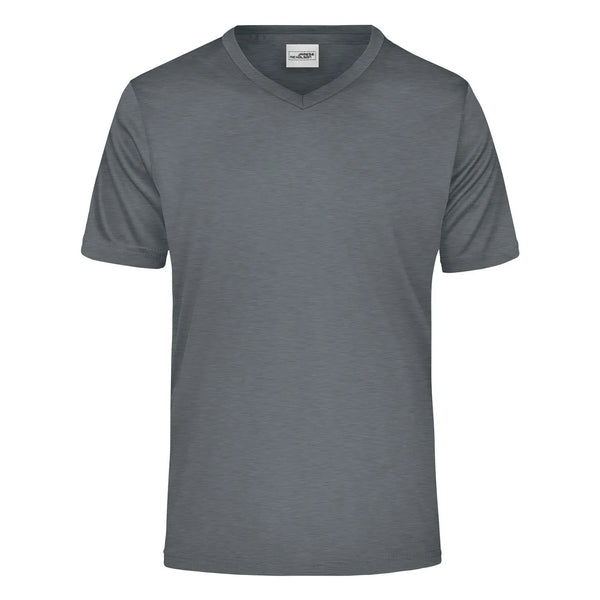 T-shirt Mens Active-v grigio / S - personalizzabile con logo
