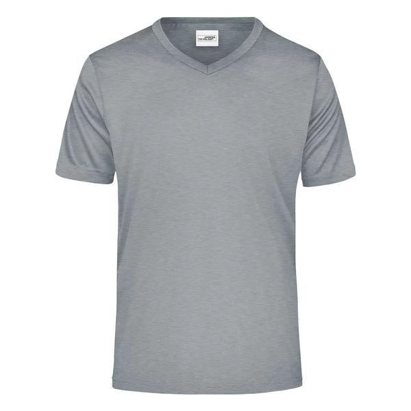 T-shirt Mens Active-v light-melange / S - personalizzabile con logo
