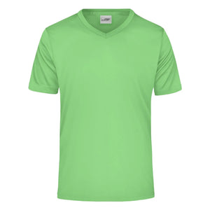 T-shirt Mens Active-v lime-green / S - personalizzabile con logo