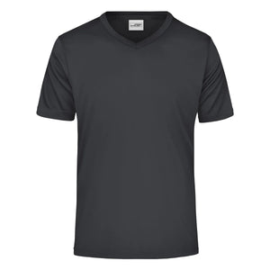 T-shirt Mens Active-v nero / S - personalizzabile con logo