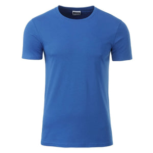 T-shirt Mens Basic-t cobalt / S - personalizzabile con logo