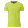 T-shirt Mens Basic-t giallo / S - personalizzabile con logo