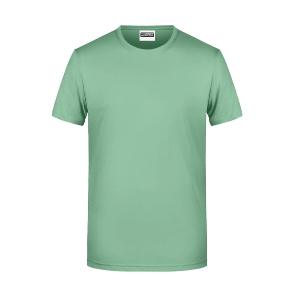 T-shirt Mens Basic-t jade-green / S - personalizzabile con logo