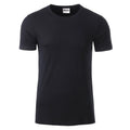 T-shirt Mens Basic-t nero / S - personalizzabile con logo