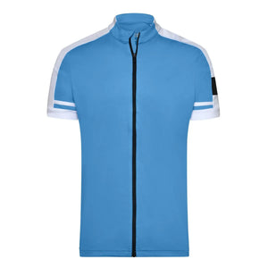 T-shirt Mens Bike-t Full Zip cobalt / S - personalizzabile con logo