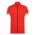 T-shirt Mens Bike-t Full Zip rosso / S - personalizzabile con logo