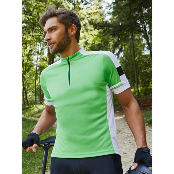 T-shirt Mens Bike-t Half Zip - personalizzabile con logo