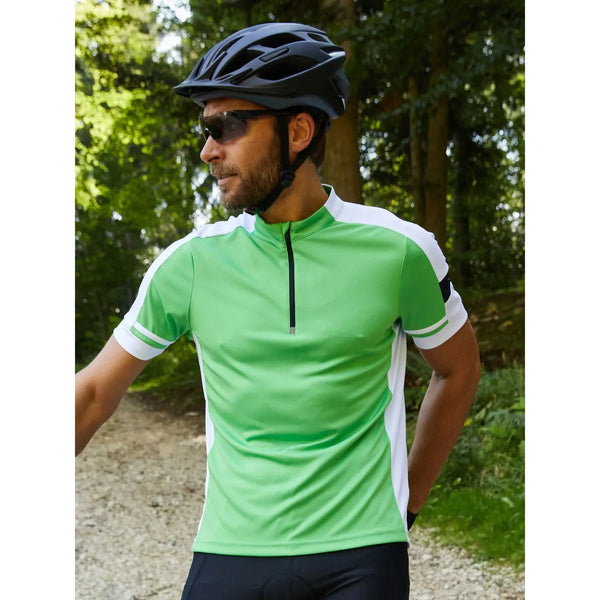 T-shirt Mens Bike-t Half Zip - personalizzabile con logo